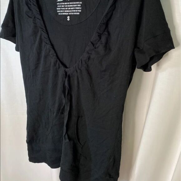 Pro Spirit Yoga Short Sleeve Hooded Sweatshirt - Picture 1 of 4